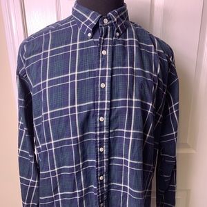 RALPH LAUREN BLAKE BUTTON DOWN EXTRA LARGE PLAID